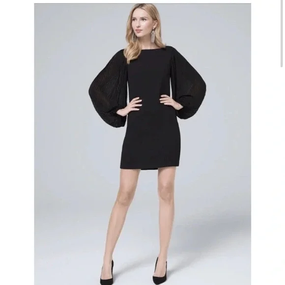 white house black market short dresses Petite Floral Tunic Dress